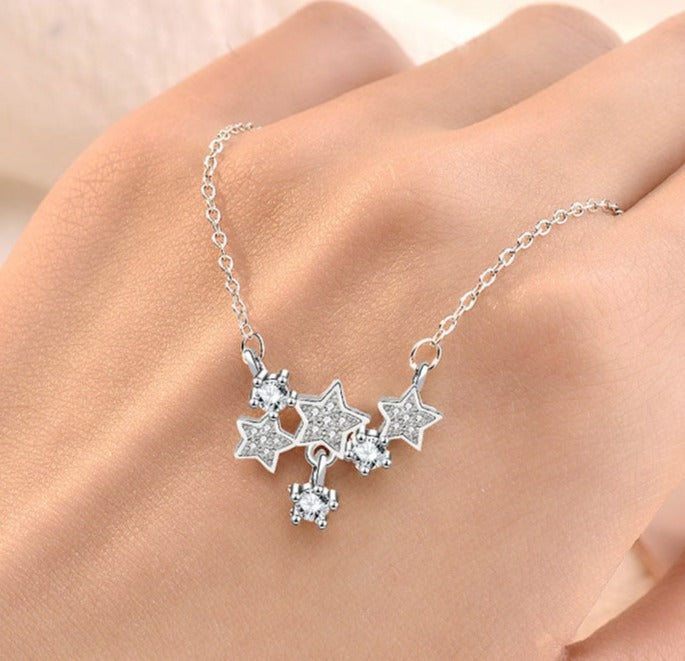 925 Srebrena Ogrlica, Lančić - Zvjezdice - N057