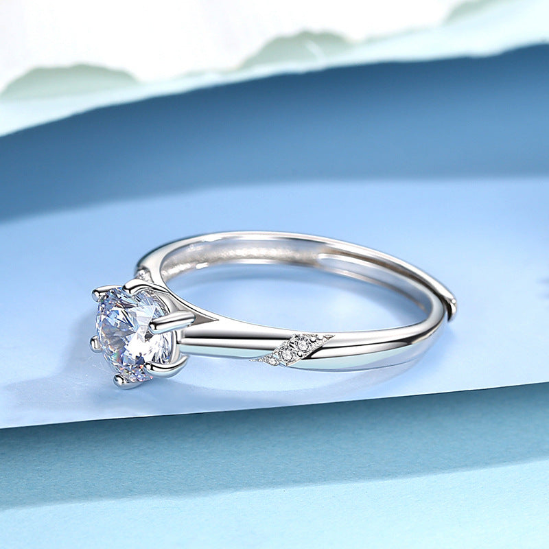 925 Srebreni Podesivi Prsten - R032