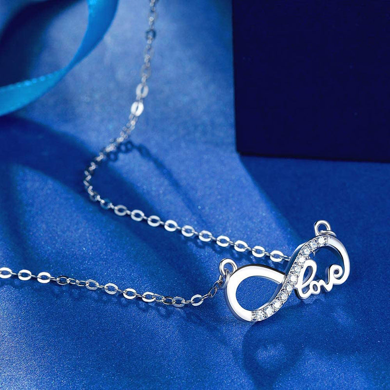 925 Srebrena Ogrlica, Lančić - Infinity Love