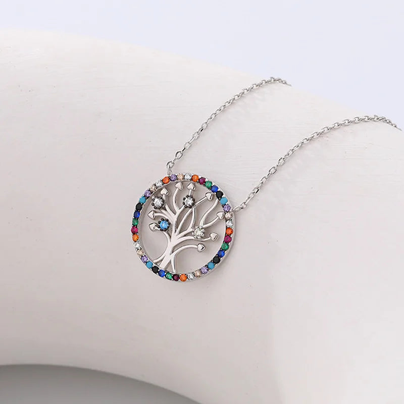 925 Srebrena Ogrlica, Lančić - Drvo Života - S060