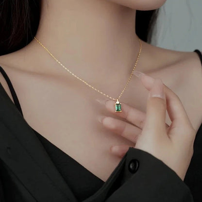 925 Srebrena Ogrlica, Lančić - 18k Pozlata - Podesivi - S064