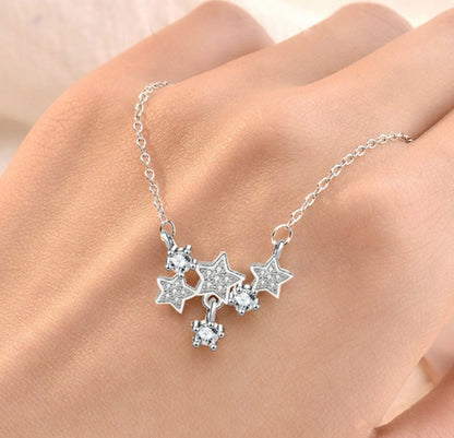 925 Srebrena Ogrlica, Lančić - Zvjezdice - N057