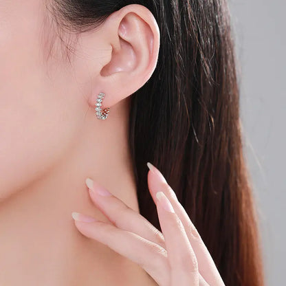 925 Srebrene Naušnice, Minđuše - E021