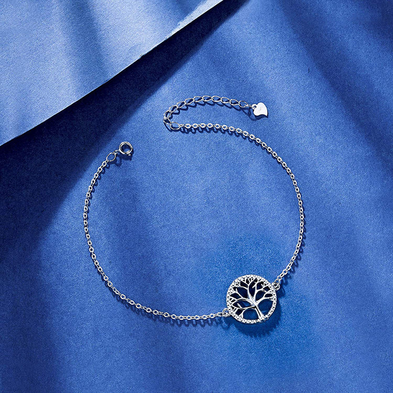 925 Srebrena Narukvica - Drvo Života - B014