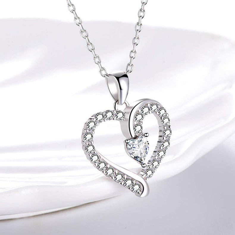 925 Srebrena Ogrlica, Lančić - Srce - S032