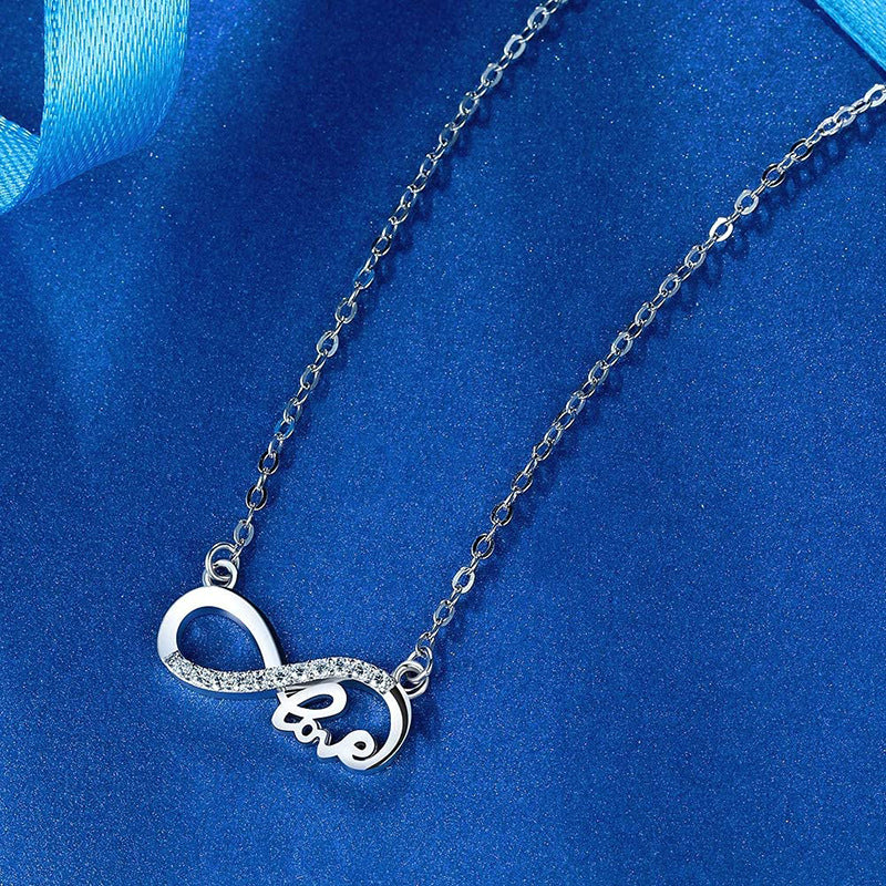 925 Srebrena Ogrlica, Lančić - Infinity Love