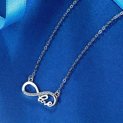 925 Srebrena Ogrlica, Lančić - Infinity Love