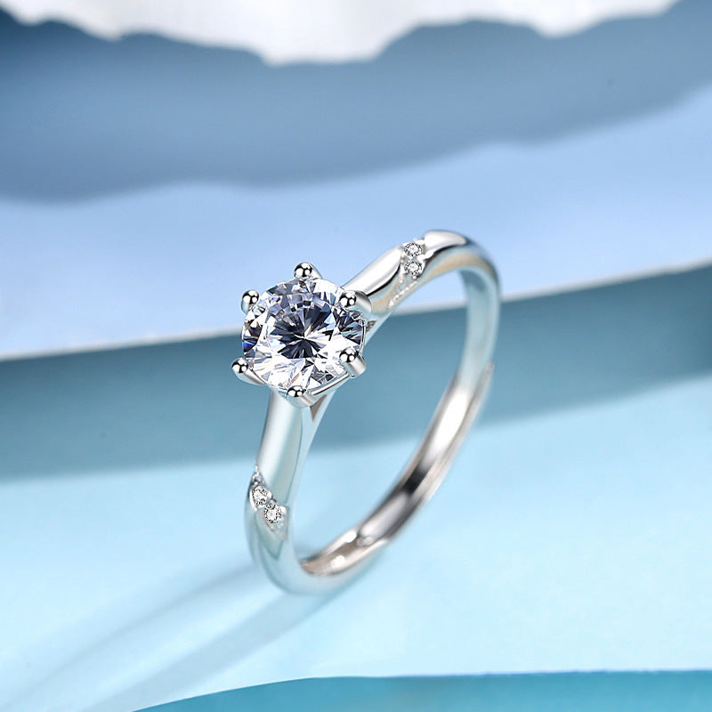 925 Srebreni Podesivi Prsten - R032