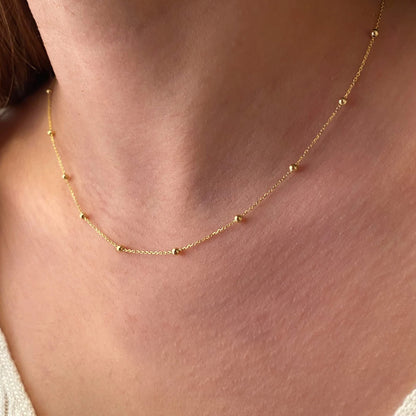 925 Srebrene Ogrlice, SET, 14k Pozlata - S036+S037