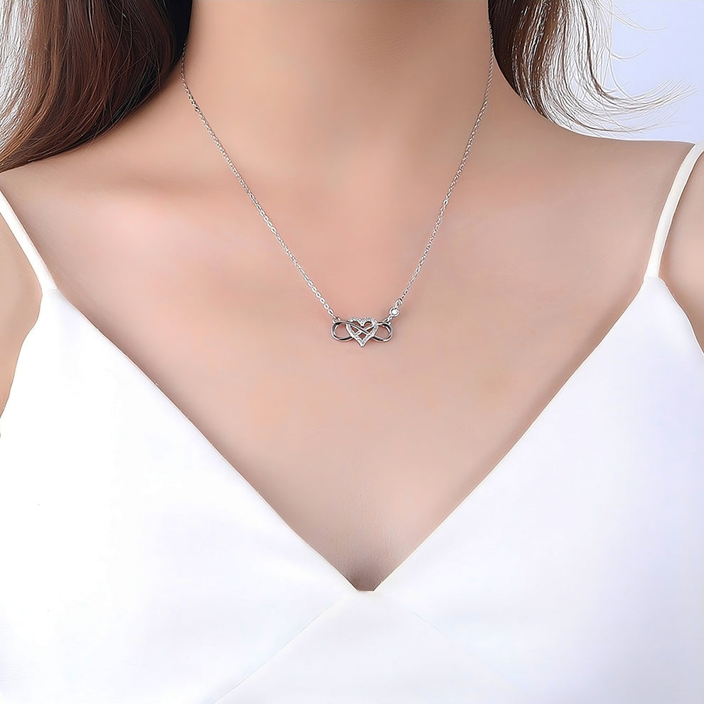 925 Srebrena Ogrlica, Lančić - Beskonačna Ljubav - N047